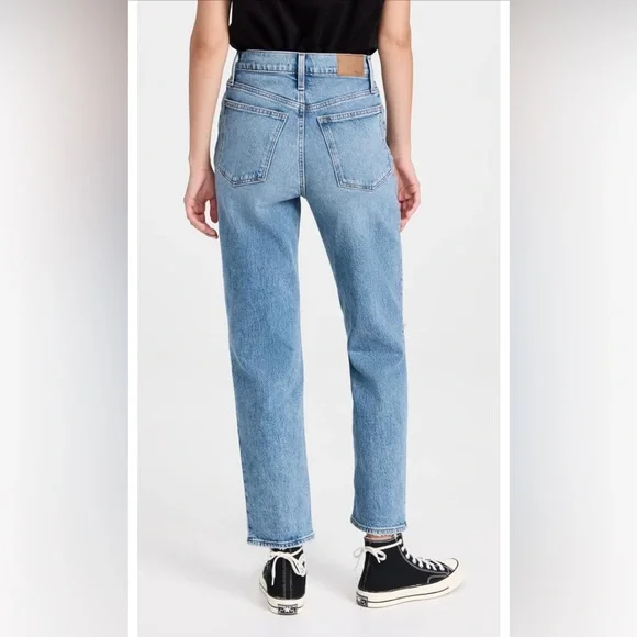 Madewell “the perfect vintage” crop Jeans. In Reinhart wash. - Picture 3 of 7
